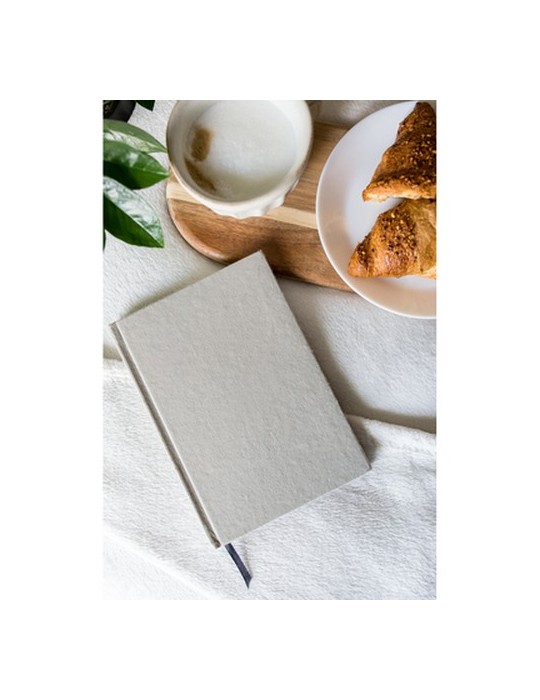 Carnet de notes environ A5 B'RIGHT avec couverture en coton recyclé | Tamytrice