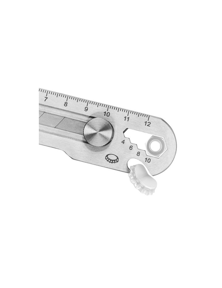 Cutter, règle, décapsuleur, clé à vis | Muireann