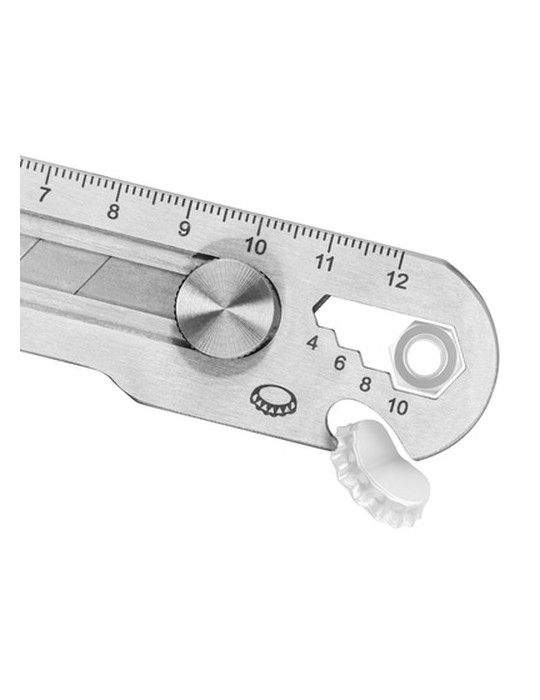 Cutter, règle, décapsuleur, clé à vis | Muireann