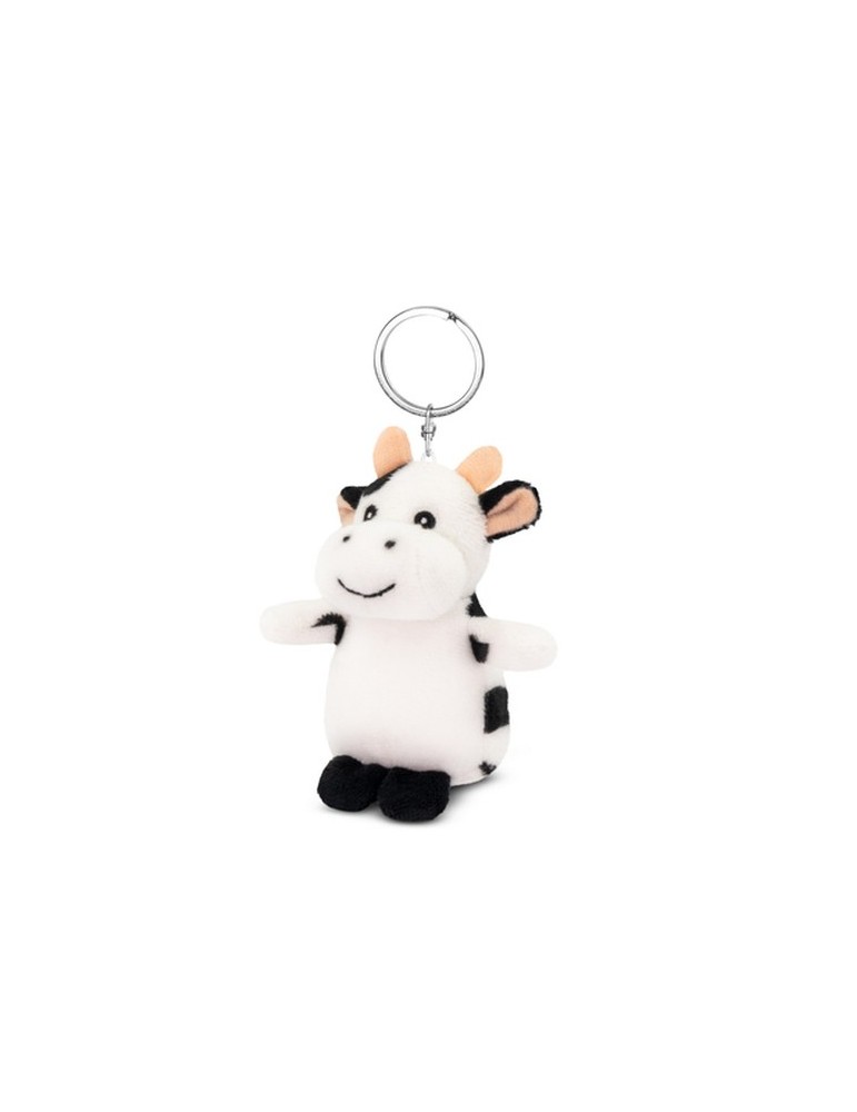 Vache en peluche, porte-clés | Cowie