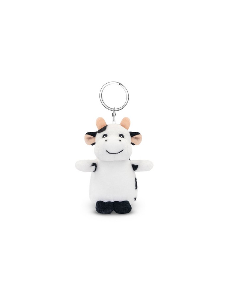 Vache en peluche, porte-clés | Cowie
