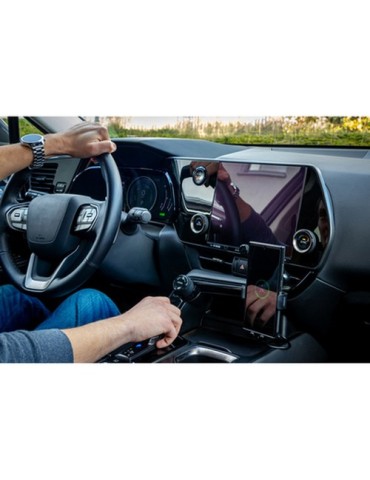 Support de téléphone portable pour voiture, chargeur sans fil 15W | Skyler 2