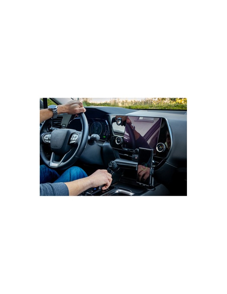 Support de téléphone portable pour voiture, chargeur sans fil 15W | Skyler