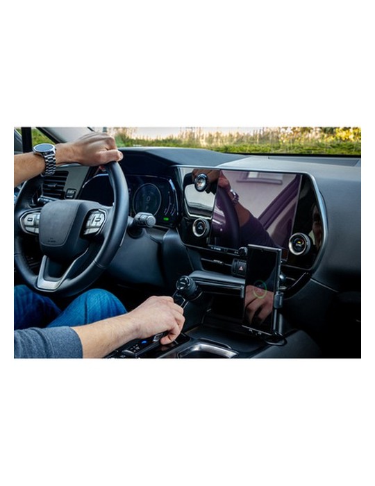 Support de téléphone portable pour voiture, chargeur sans fil 15W | Skyler