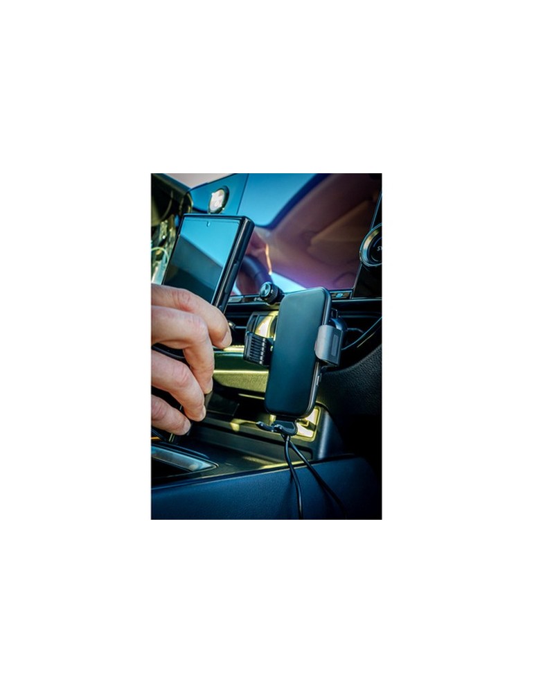 Support de téléphone portable pour voiture, chargeur sans fil 15W | Skyler