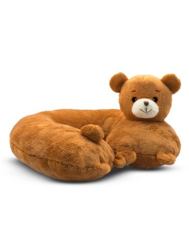 Ours en peluche, coussin de voyage | Triperd