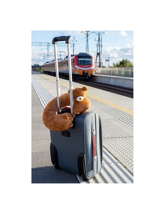 Ours en peluche, coussin de voyage | Triperd