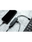 Concentrateur RABS USB et USB-C | Gerard Matières : ABS recyclé Couleurs : noir impression haute définition