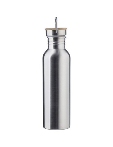 Bouteille de sport 700 ml Matières : bambou Couleurs : argenté 2