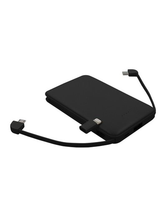 Power Bank 5000 mAh avec câbles intégrés, adapteur inclus | Presley