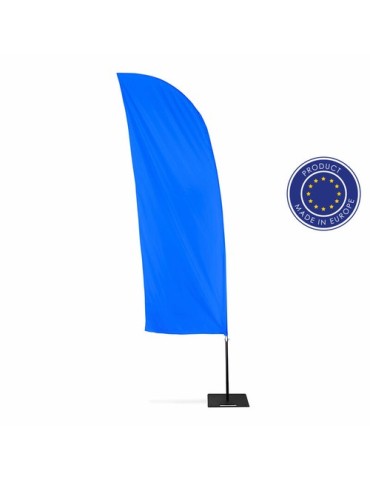 Voile publicitaire, drapeau publicitaire avec support | Carlos 2