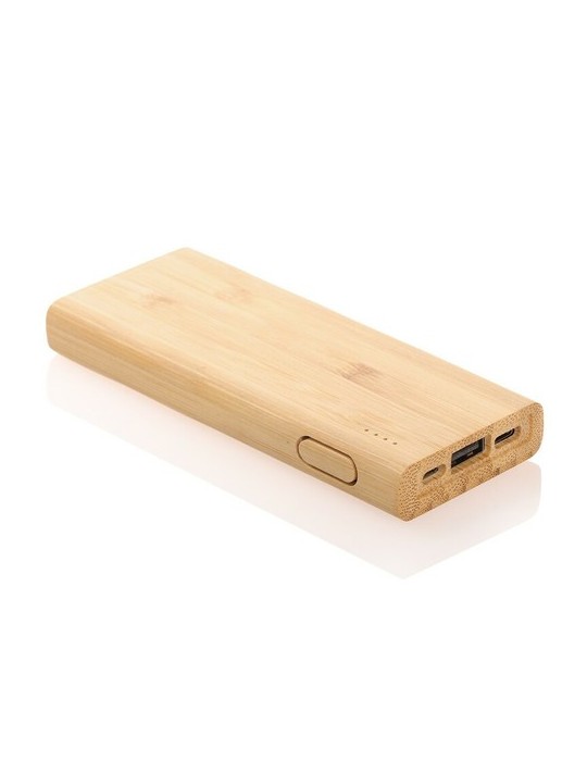 B'RIGHT Power Bank en bambou 5000 mAh | Posey