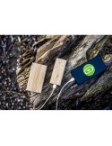 B'RIGHT Power Bank en bambou 5000 mAh | Posey Matières : bambou Couleurs : bois personnalisable avec votre logo