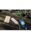 B'RIGHT Power Bank en bambou 5000 mAh | Posey Matières : bambou Couleurs : bois goodies publicitaire événementiel