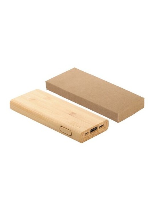B'RIGHT Power Bank en bambou 5000 mAh | Posey