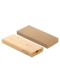 B'RIGHT Power Bank en bambou 5000 mAh | Posey Matières : bambou Couleurs : bois objet promotionnel éco-responsable