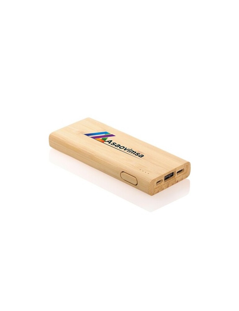 B'RIGHT Power Bank en bambou 5000 mAh | Posey