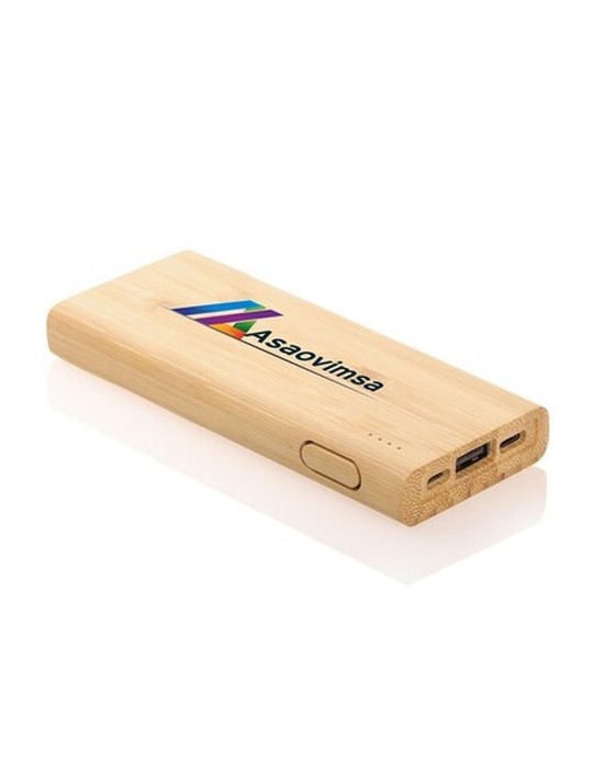 B'RIGHT Power Bank en bambou 5000 mAh | Posey