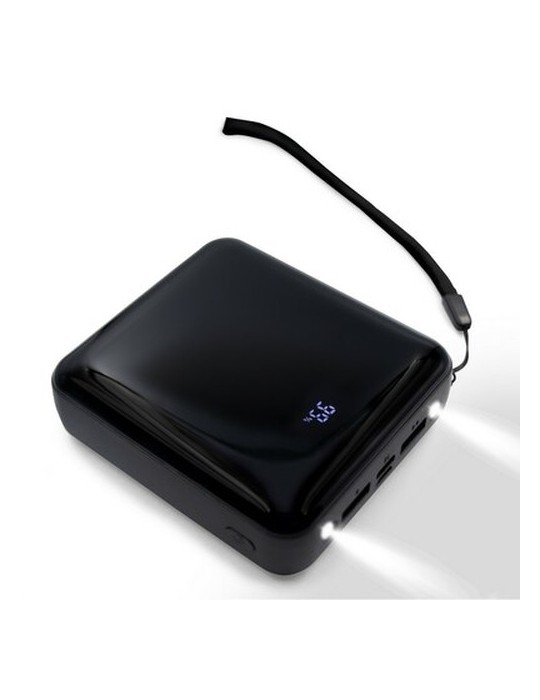 Power Bank 10000 mAh, 3 câbles de charge inclus | Tim