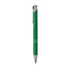 Stylo à bille  en aluminium recyclé personnalisable - BERN RA Matières : aluminium recyclé  Couleurs : vert cadeau affaires élég