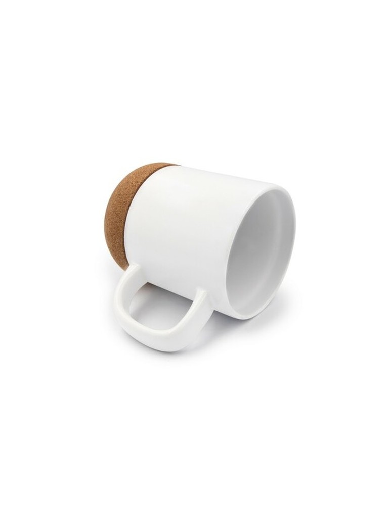 Mug en céramique 370 ml, détail liège | Kate