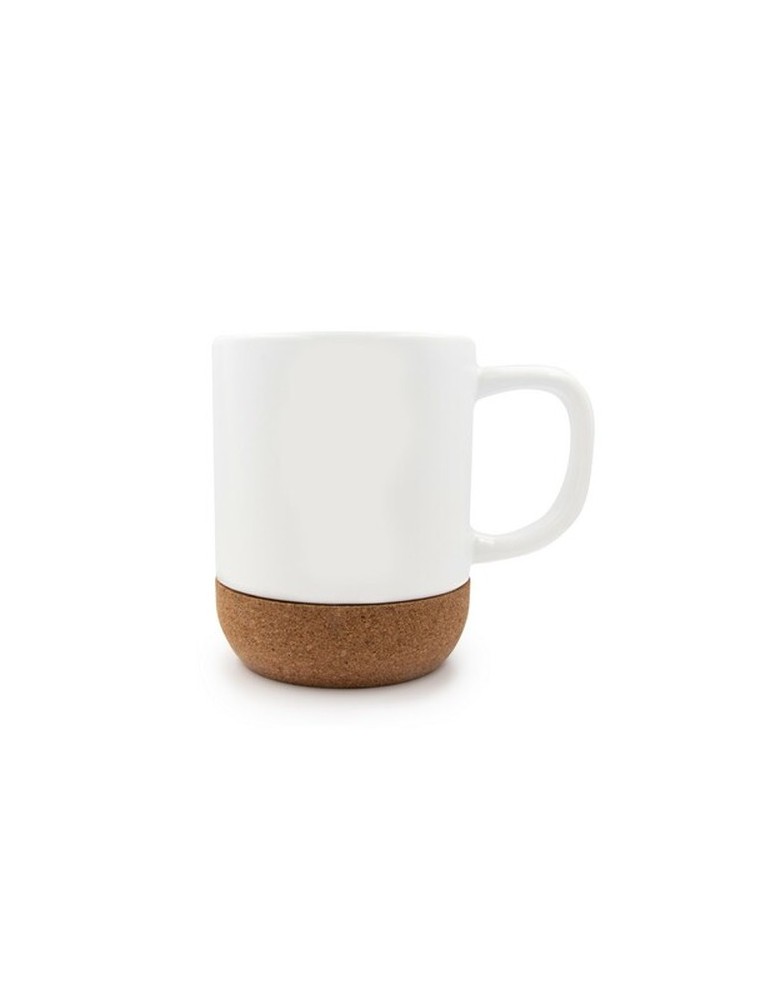 Mug en céramique 370 ml, détail liège | Kate