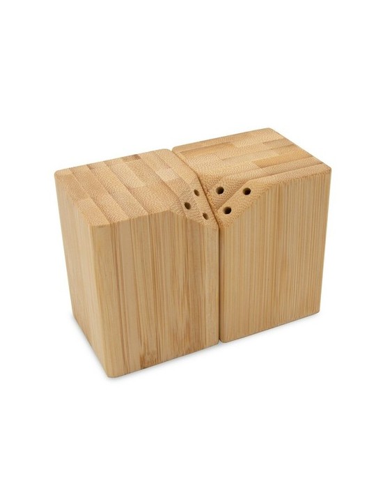 Ensemble salière et poivrière en bambou | Alfred