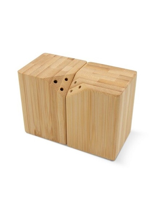 Ensemble salière et poivrière en bambou | Alfred