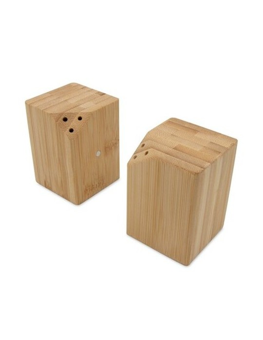 Ensemble salière et poivrière en bambou | Alfred