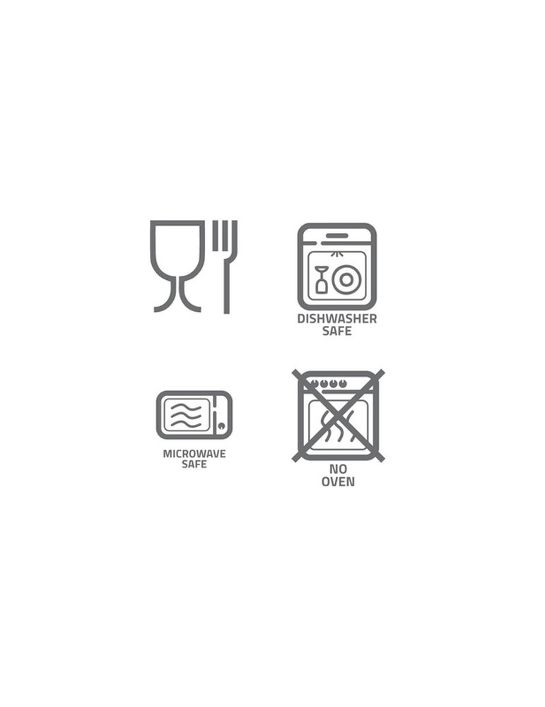 Boîtes à lunch 2 pcs, 2x700 ml, couverts | Cash