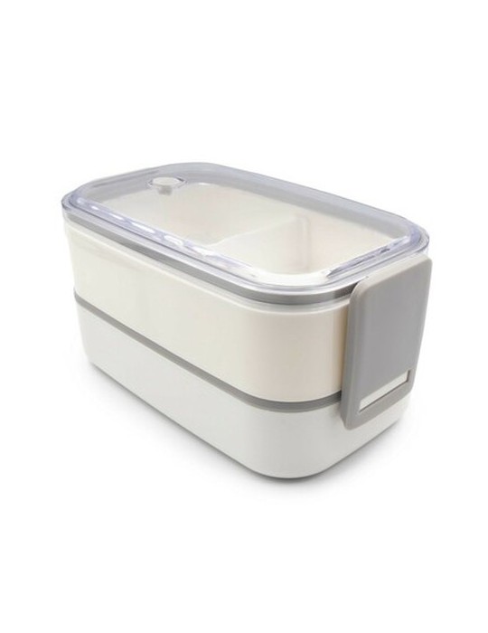 Boîtes à lunch 2 pcs, 2x700 ml, couverts | Cash