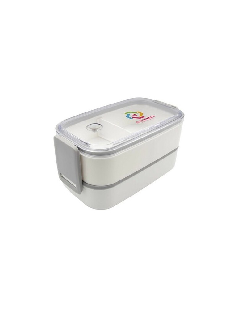 Boîtes à lunch 2 pcs, 2x700 ml, couverts | Cash