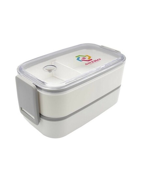 Boîtes à lunch 2 pcs, 2x700 ml, couverts | Cash