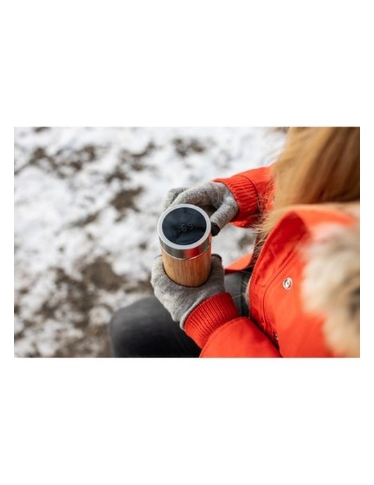 Thermos en bambou 500 ml avec infuseur et affichage numérique de la température | Georgia