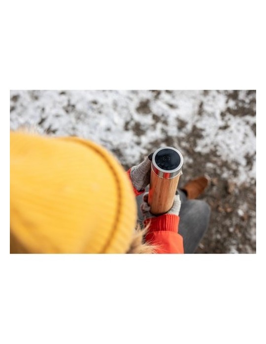 Thermos en bambou 500 ml avec infuseur et affichage numérique de la température | Georgia