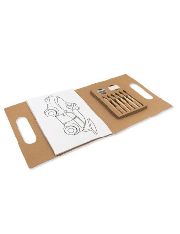 Set à dessin, crayons de couleur, taille-crayon, gomme | Legend