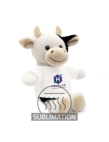 Vache en peluche en RPET | Mootsy