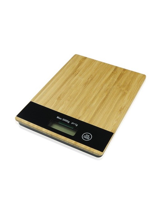 Balance de cuisine avec partie avant en bambou | Beck