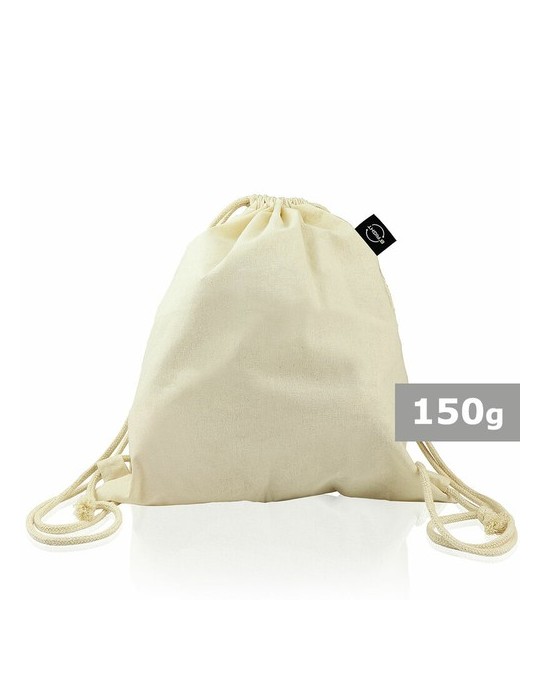 Sac à cordon en coton organique B'RIGHT | Meredith