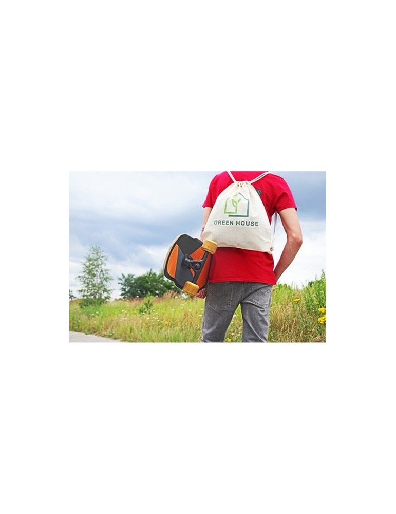 Sac à cordon en coton organique B'RIGHT | Meredith