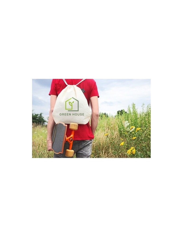 Sac à cordon en coton organique B'RIGHT | Meredith