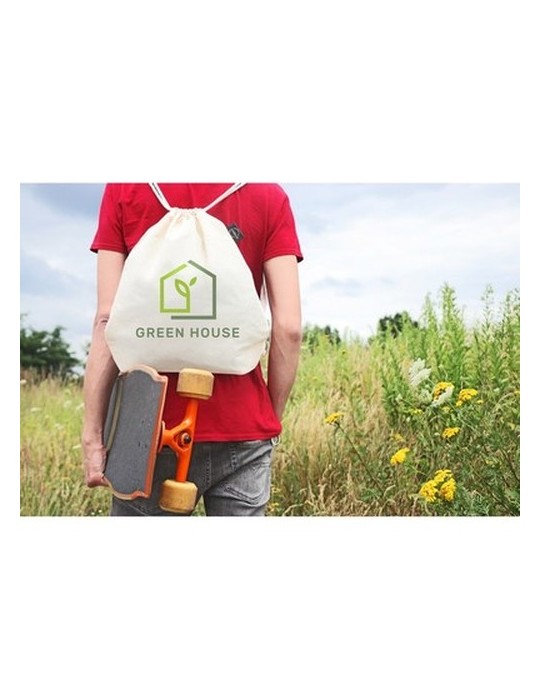 Sac à cordon en coton organique B'RIGHT | Meredith