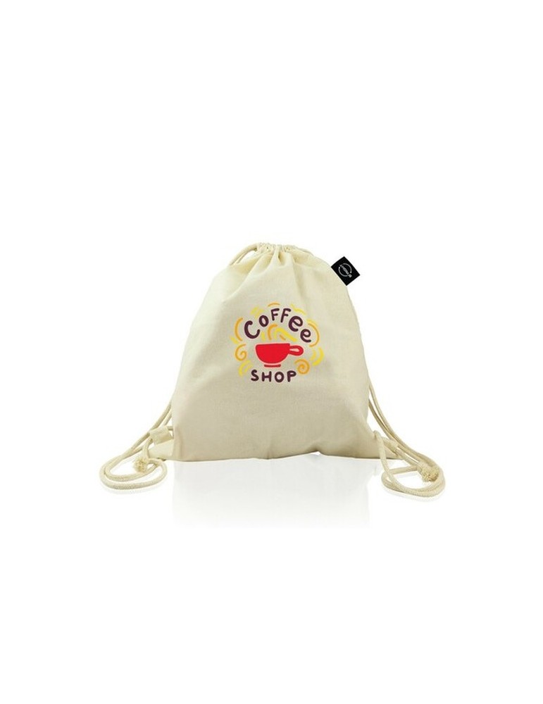 Sac à cordon en coton organique B'RIGHT | Meredith