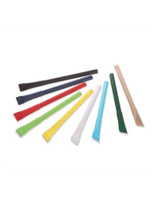 Stylo bille en papier avec capuchon | Brittany