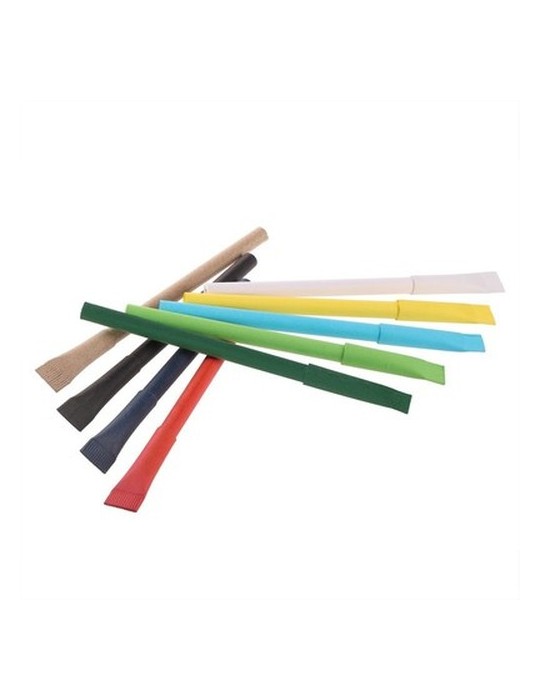 Stylo bille en papier avec capuchon | Brittany