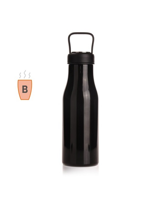 Bouteille isotherme 500 ml Air Gifts, tasse avec récipient | Jessica