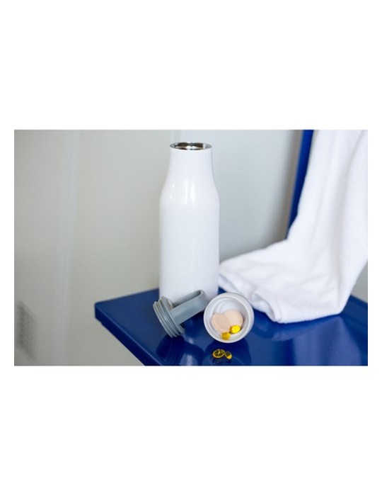 Bouteille isotherme 500 ml Air Gifts, tasse avec récipient | Jessica