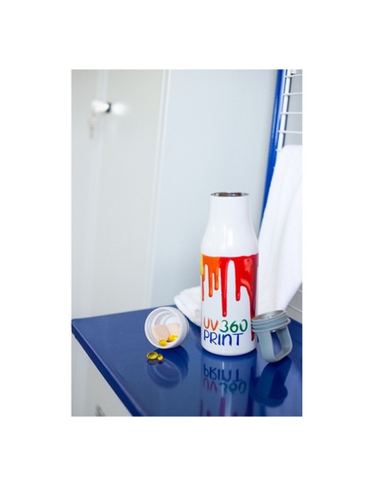 Bouteille isotherme 500 ml Air Gifts, tasse avec récipient | Jessica