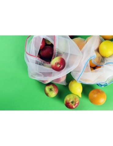 Sacs en RPET pour fruits et légumes, 3 pcs. | Steven 2