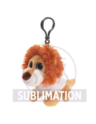 Lion en peluche, cintre | Jory